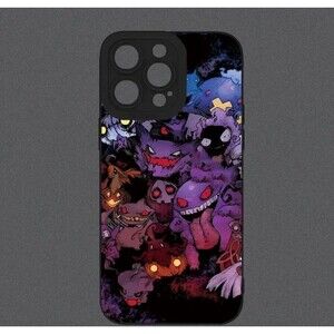 iPhone 14 Gengar Ghastly Haunter phone case, ghost pokemon phone case